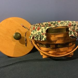 Longaberger 1994 Jingle Bell Christmas Basket
